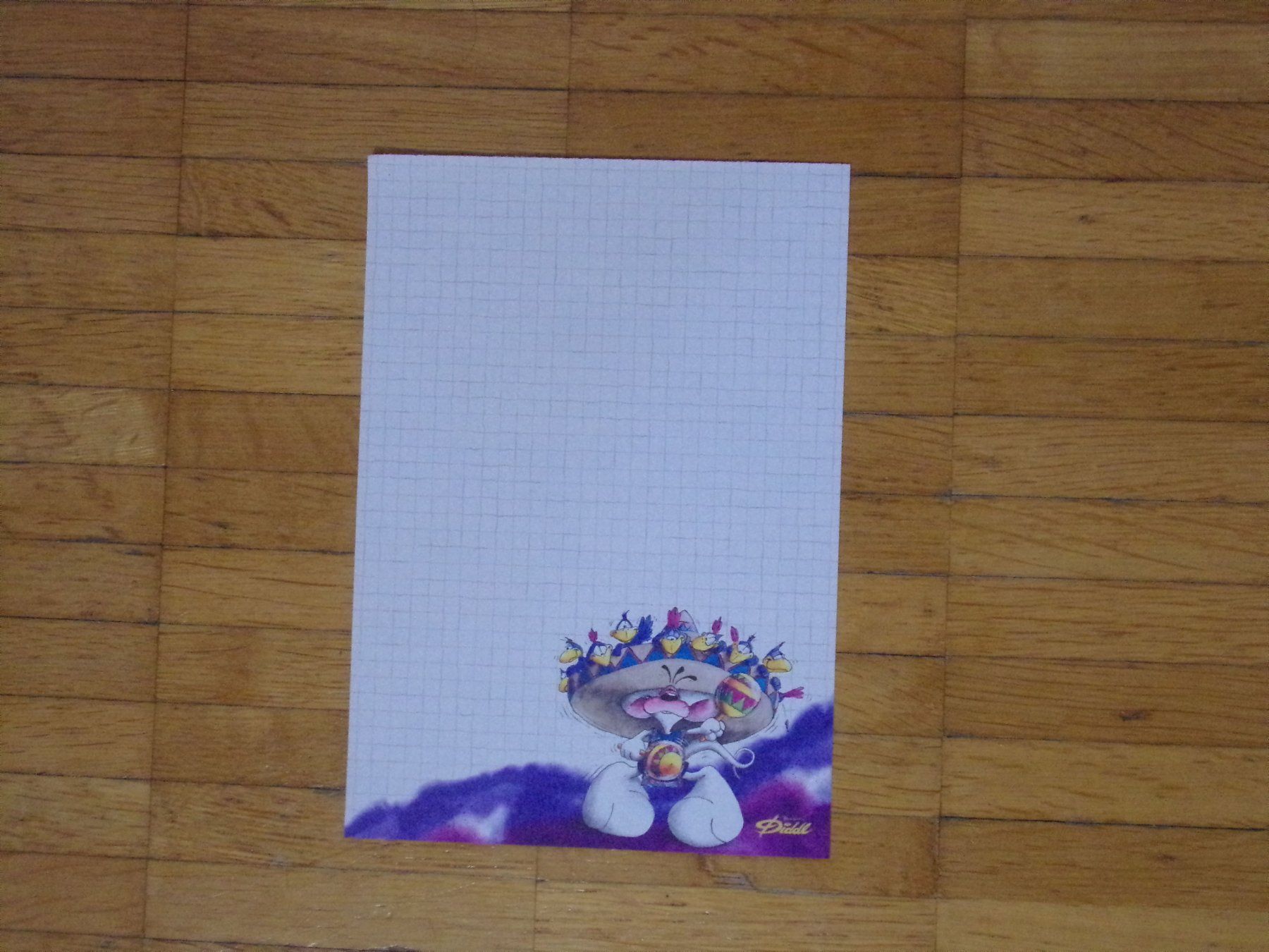 Carta: Diddl Blatt  A5  ALT  Nr. 137 – Usato da Winterthur venduto da Jessi_di