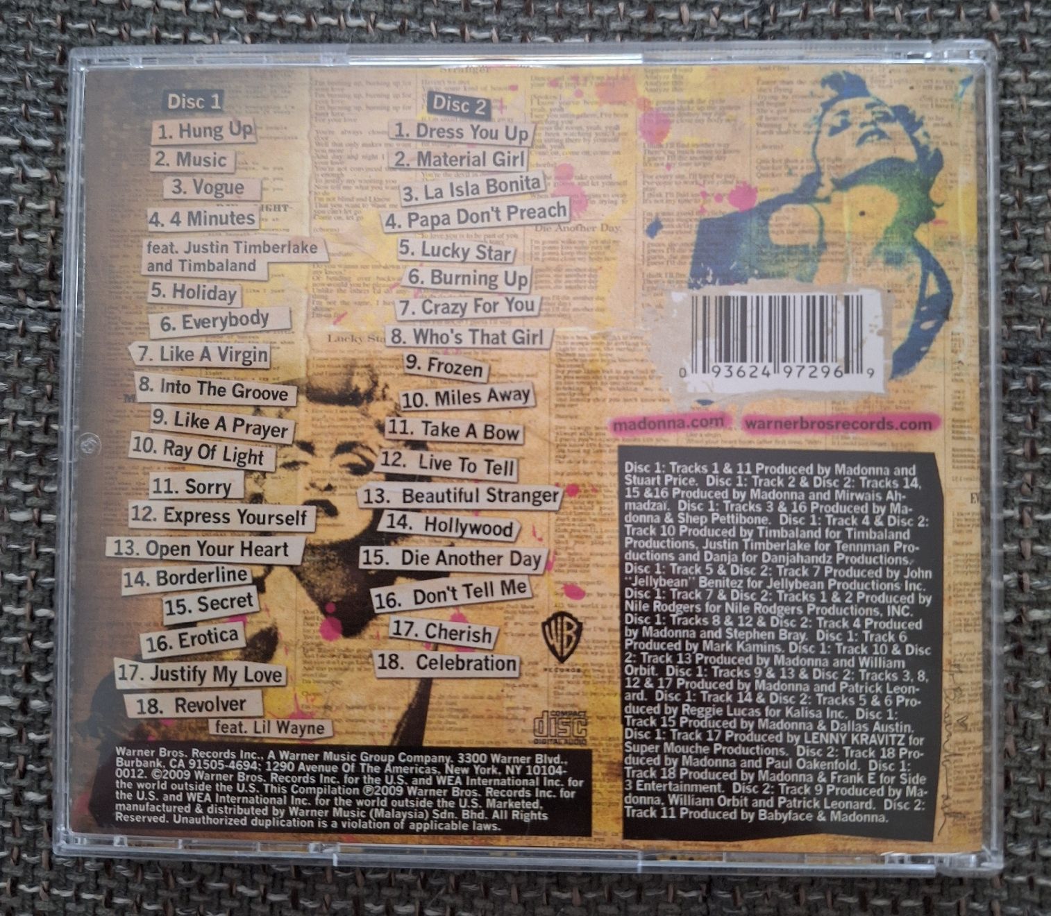CD: Madonna Celebration Malaysia CD – Nuovo (secondo la descrizione) da Luzern venduto da thomarco 1