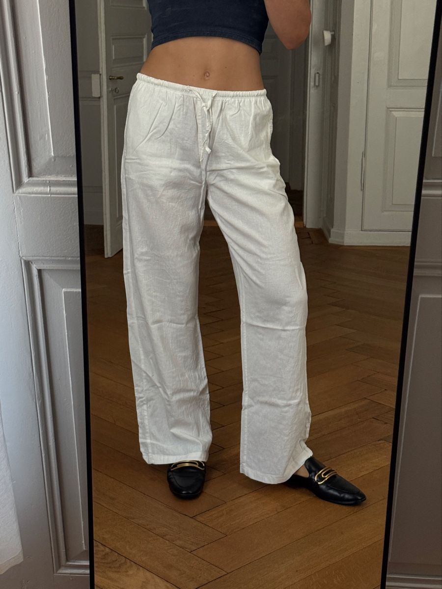 Bershka Hosen: Weisse stoffhose – Gebraucht aus Winterthur von adi_sqz 3