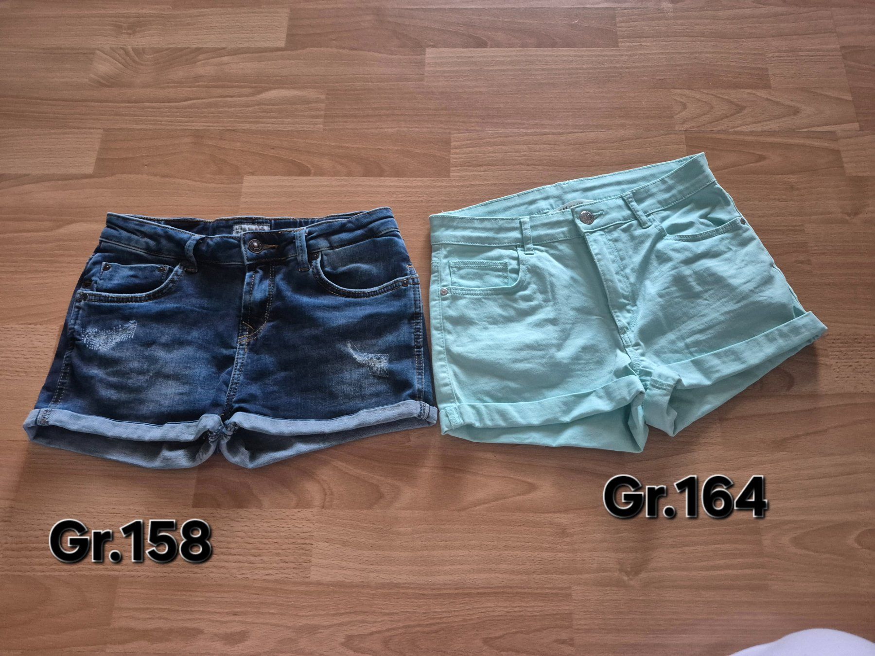 Pantaloni: Shorts Mädchen Gr.158 (164) – Usato da Samstagern venduto da 79mace21