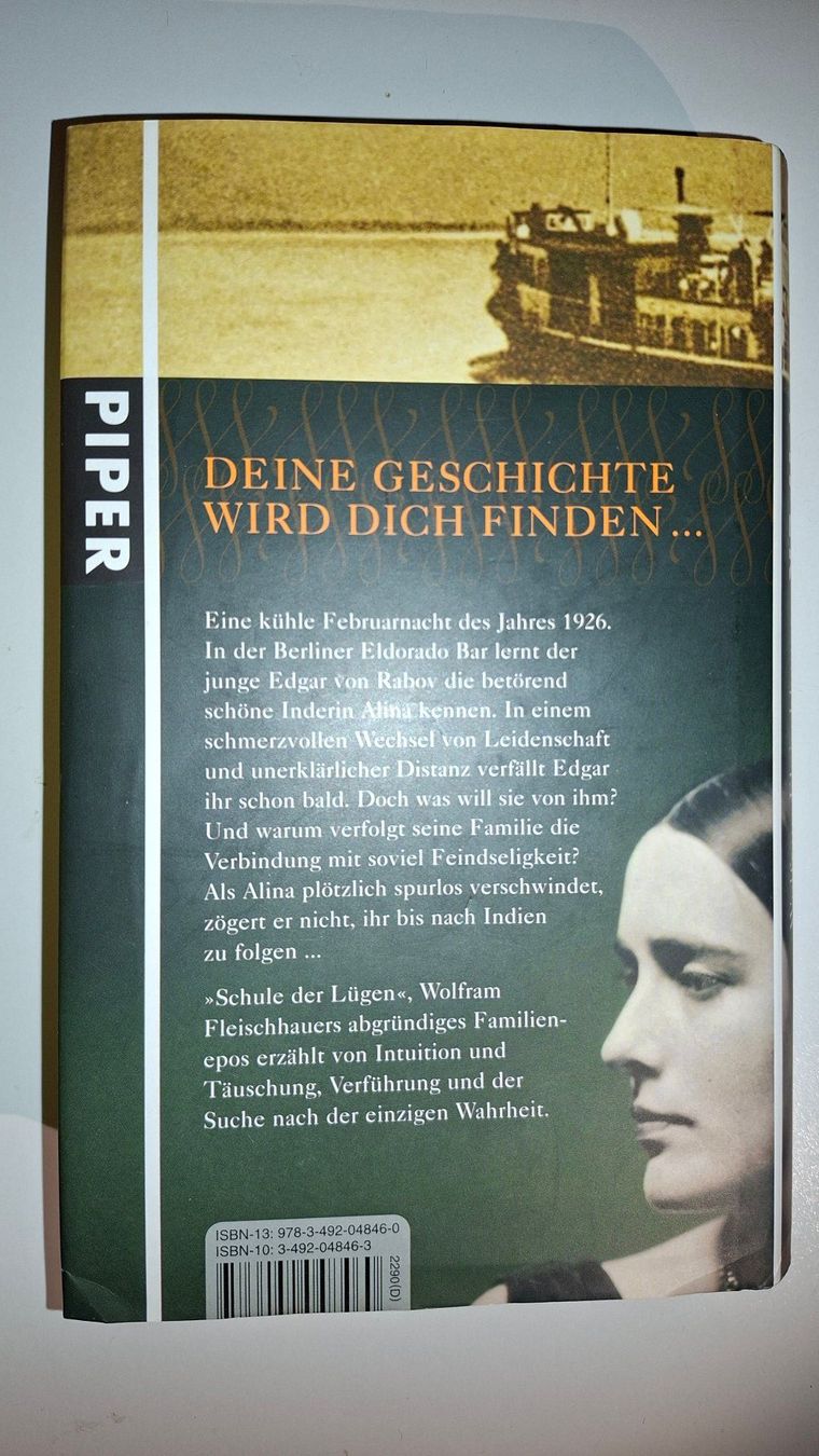 Libri: Schule der Lügen von Wolfram Fleischhauer – Usato da Dietikon venduto da Buchantiqdietikon 1