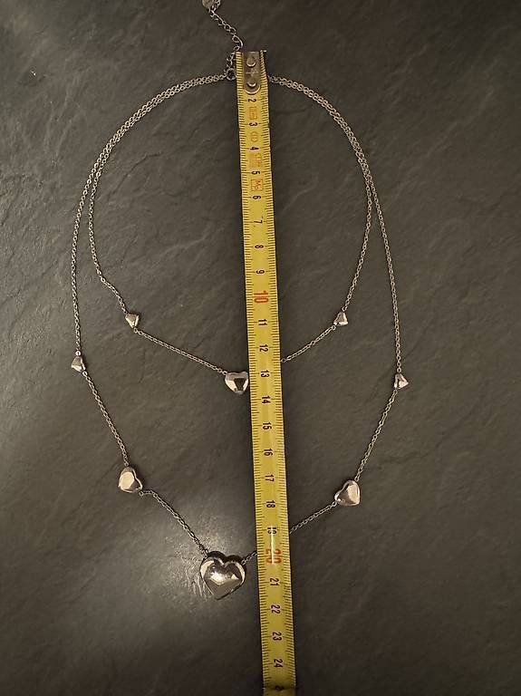 Catenine: Collana con cuori – Usato da Lugano venduto da rob_9cln 1