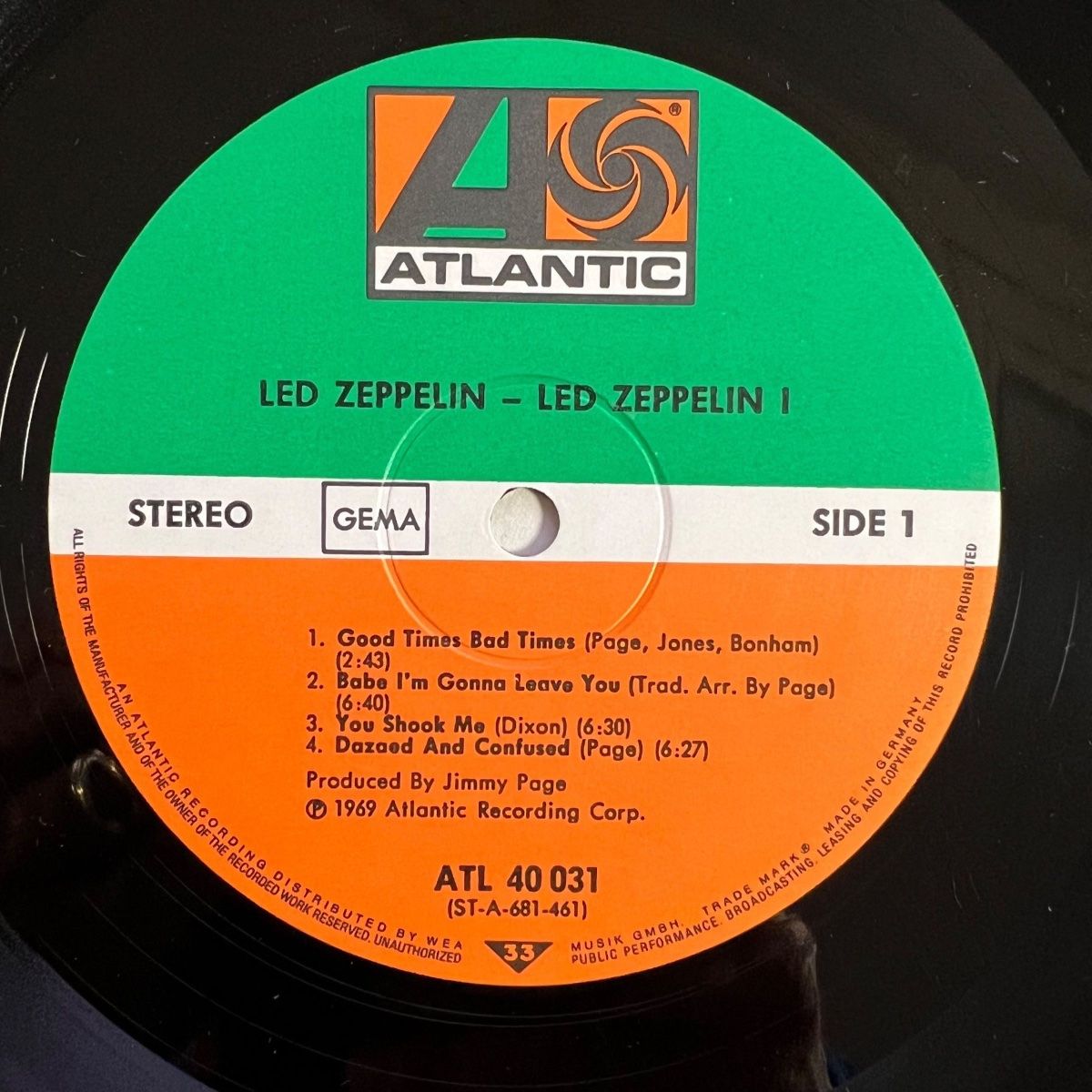 Dischi in vinile: Led Zeppelin - Same / D-Press. 1980 - Very nice Copy – Usato da Gais venduto da soundcave57 2
