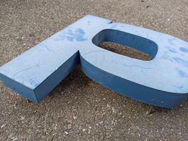 enseigne lettre