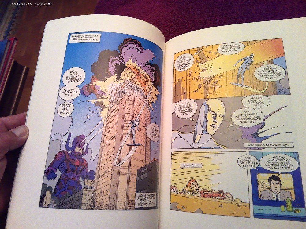 BD: Comic Moebius Silver Surfer Universum der Wunder 4(COMIC ART – D'occasion à Volketswil par nemo2000 5