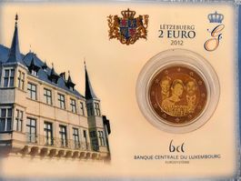 Luxemburg 2 Euro 2012, Limit 10000 Stueck