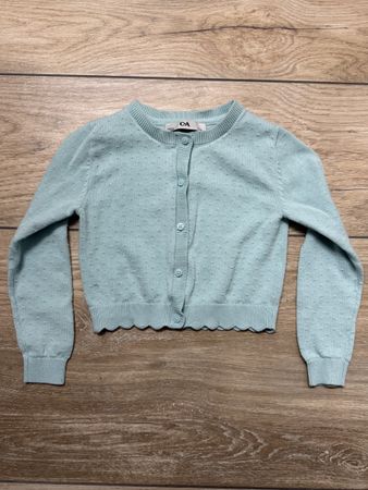 Strickjacke / Jacke für Mädchen Größe 92, mintgrün 🎀