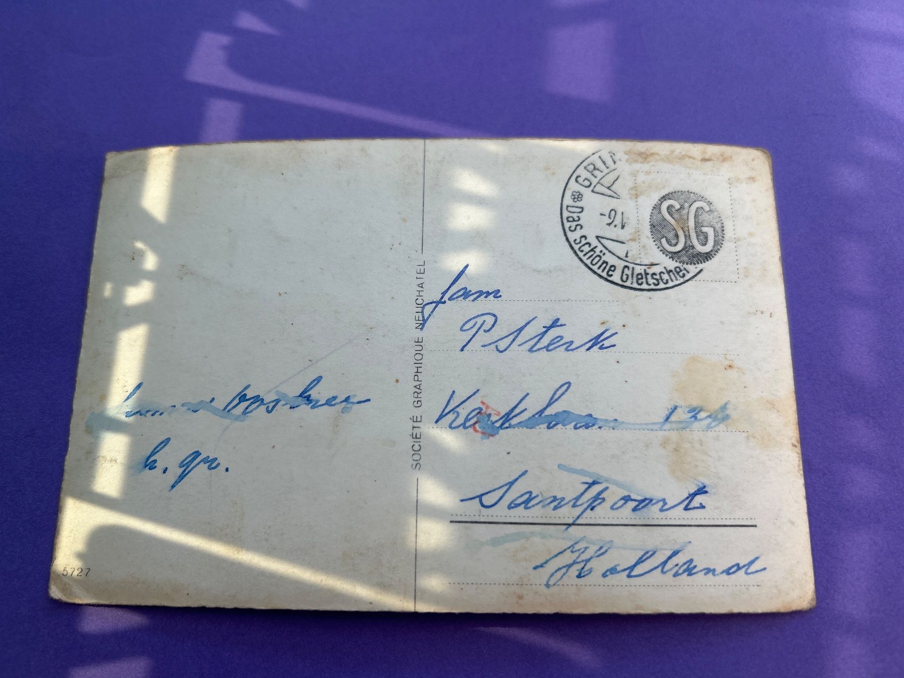 Cartoline postali: Grindelwald, alte Ak , gelaufen – Usato da Hefenhofen venduto da Bierinder 1