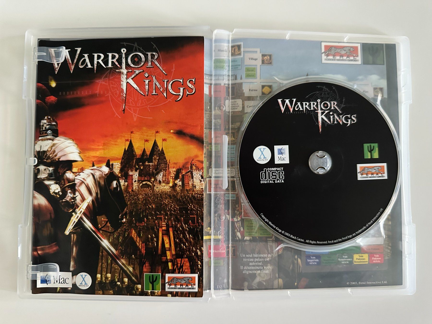 Microsoft Giochi: Warrior Kings, MAC – Usato da Couvet venduto da nay_prh5 1