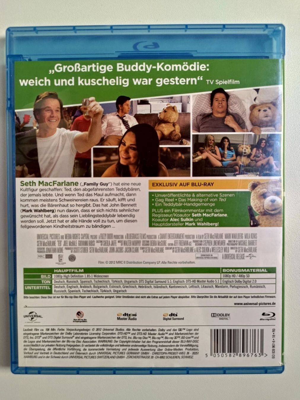 Alle DVDs: Ted – Gebraucht aus Liestal von Kratzilla 2