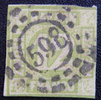Bayern Kat. 12 gest. 1862 Kat. 90 Euro