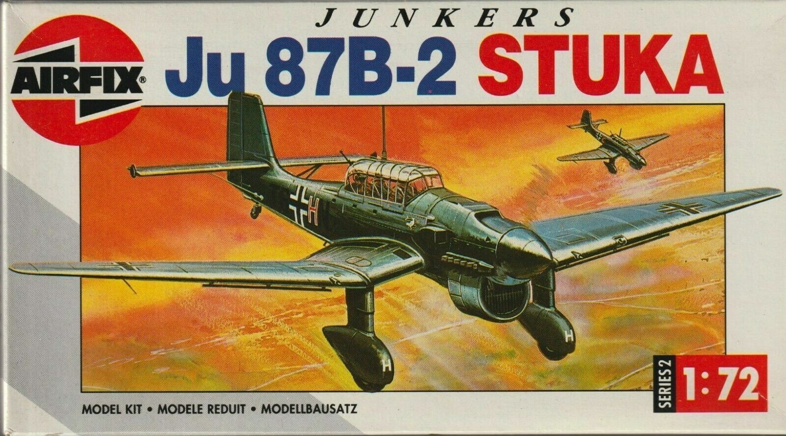 Airfix Modellbausätze & Standmodelle: plastic model kit 1/ 72 AIRFIX 02049 JU 87B-2 STUKA – Neu und originalverpackt aus Vezia von Aquarius_Age
