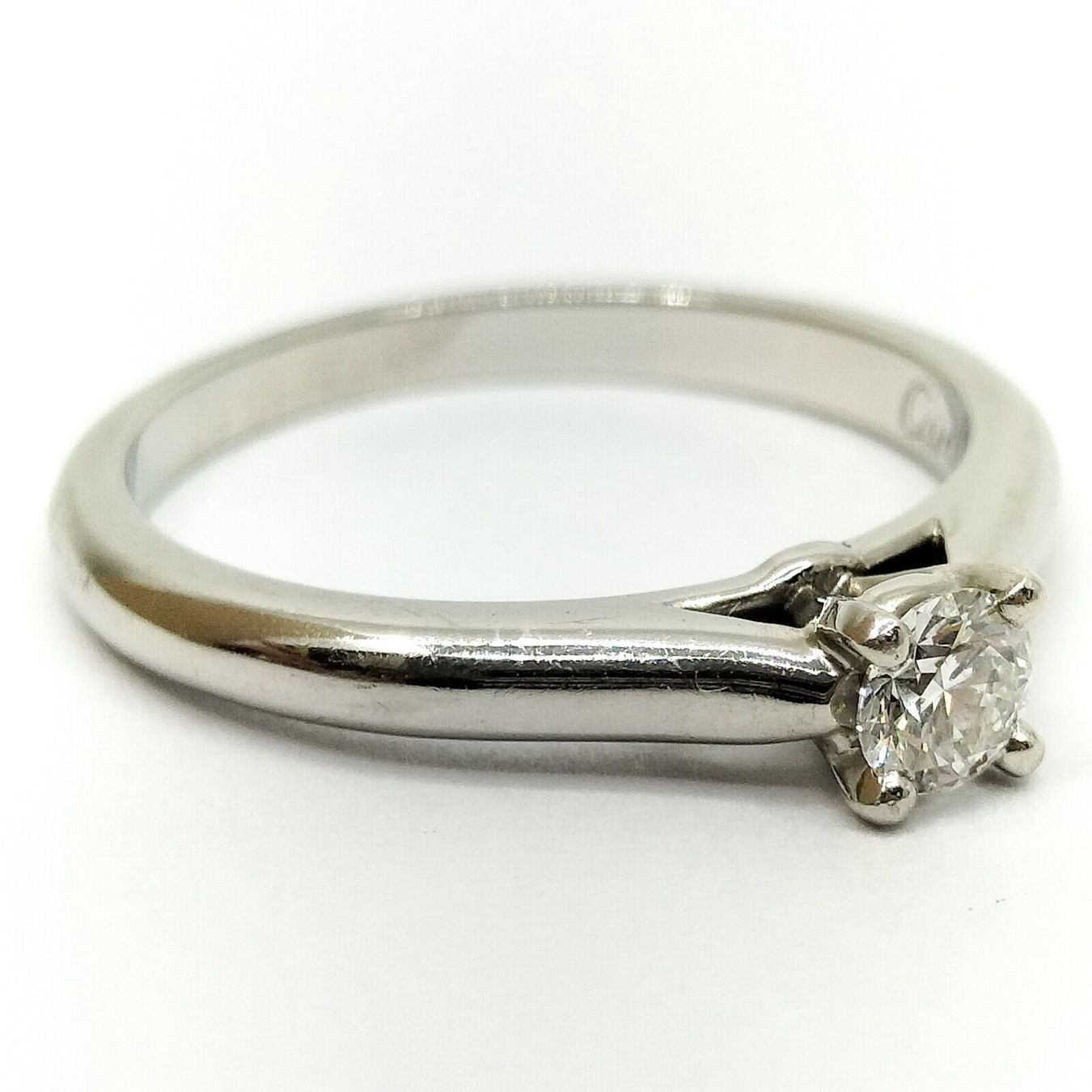 Cartier Anelli: CARTIER SOLITAIRE VERLOBUNGSRING PLATIN – Usato da Bottighofen venduto da menschenfamilie 4