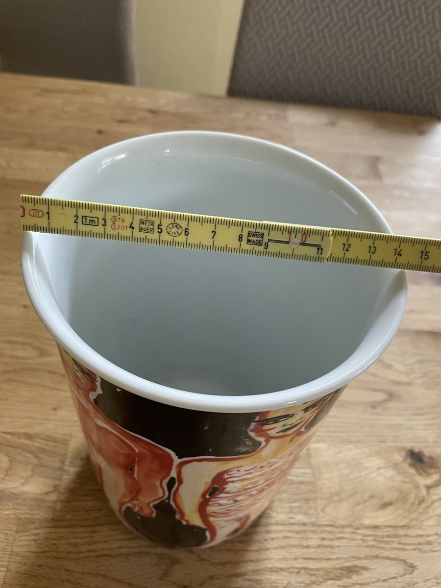 Rosenthal Vasi & Recipienti: Schöne Rosenthal Vase Elvira Bach – Usato da Flawil venduto da Naphtali 9