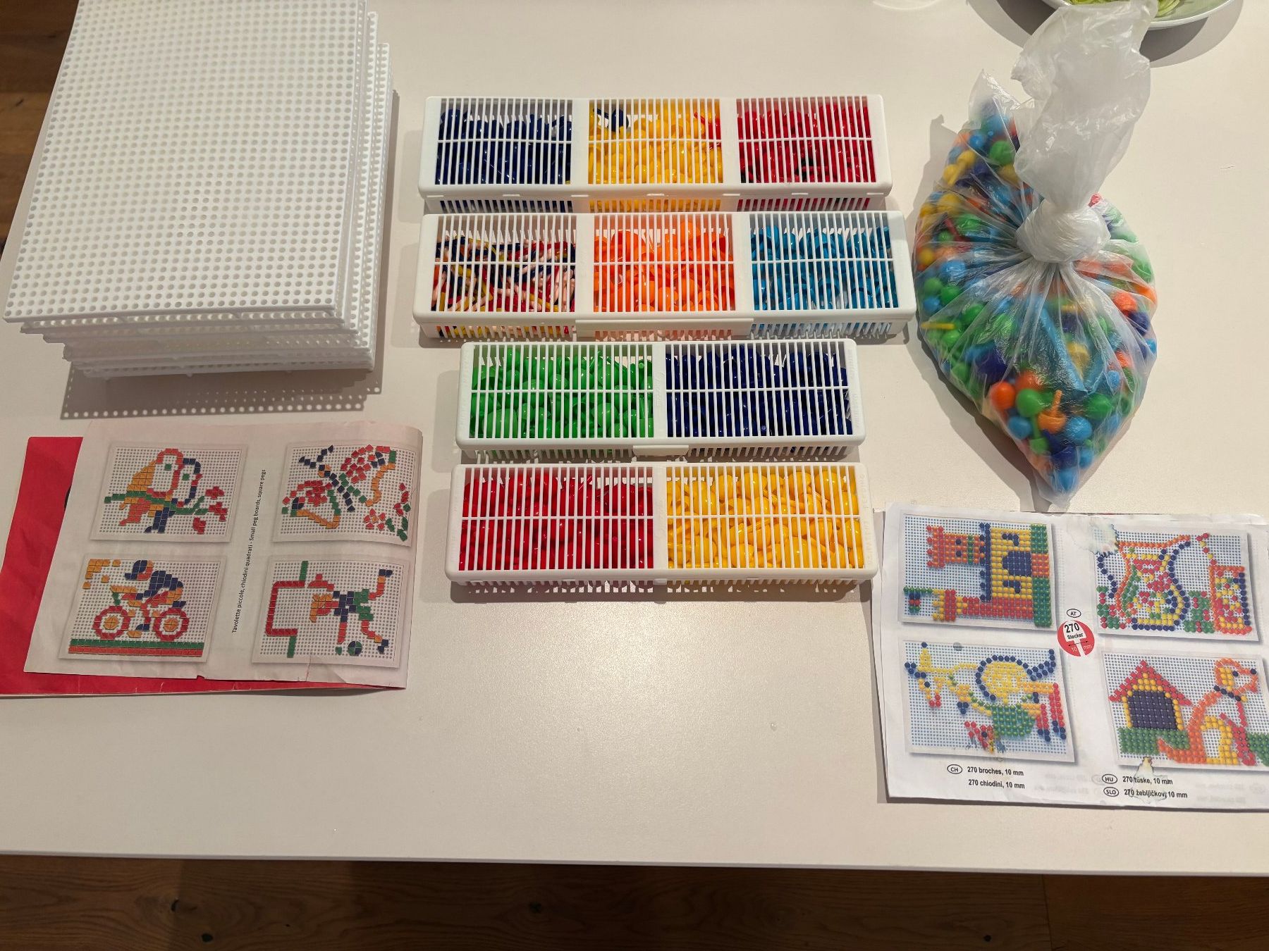 Giocattoli: Fanta Color, Steckmosaike für Kinder, Modular 6 – Usato da Rain venduto da ali_t2vz 2