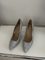 Michael Kors Damen Pumps Silber Grösse 38 Glitzer