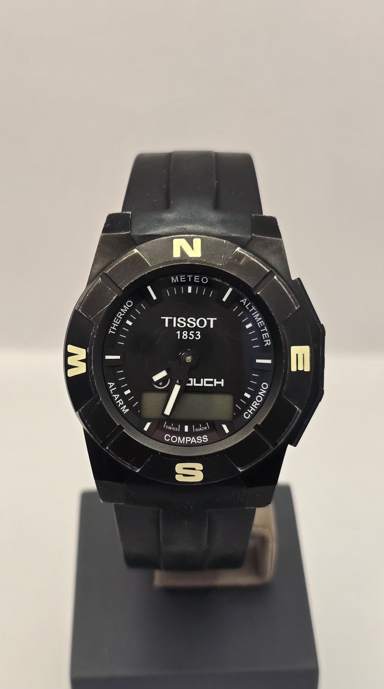 Tissot Uhren: Tissot T-Touch Titanium Multifunction 43,5mm – Gebraucht aus Minusio von AGSuhren