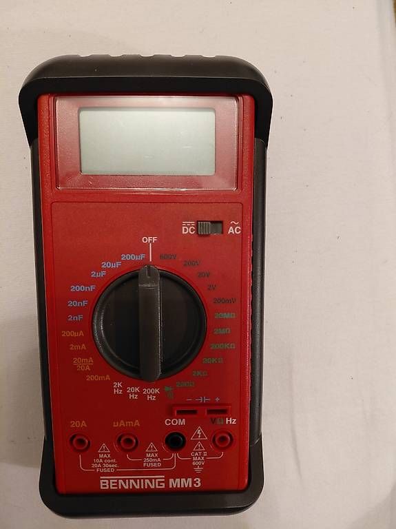 Misurare: Multimeter Benning MM3 – Usato da Schaffhausen venduto da Sommerwind67