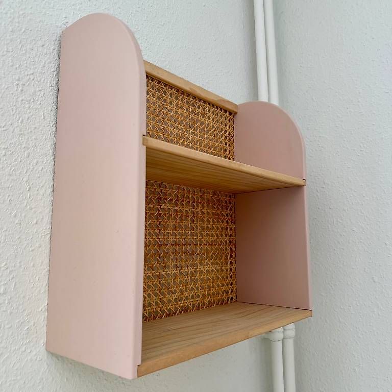 Étagères: Étagère murale cannage | Rattan wall shelf – D'occasion à Carouge GE par mma_7n9b 2
