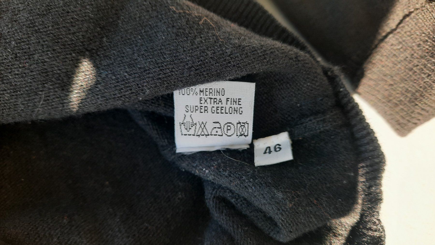 Pullover & Sweatshirts: Pullover schwarz: 100% Merino, extra fine, Gr 46, neu – Neu (gemäss Beschreibung) aus Herrliberg von AlexandraBopp 4