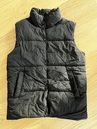 H&M Weste, Gr. 158/164, Schwarz