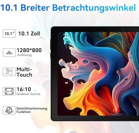 Tablet PC: 16 Tablet 10.1 24GB RAM+64GB ROM+1TB erweiterbar Bluetooth – Nuovo e nell'imballaggio originale da Hundwil venduto da pak_b5sl 5