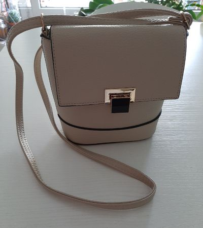 Handtasche beige