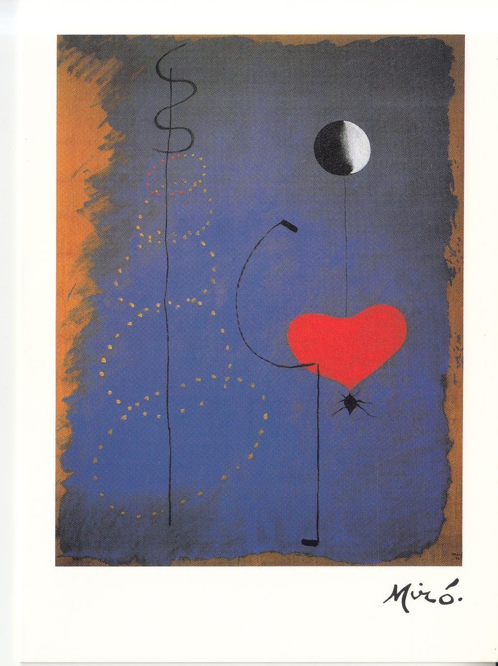 Cartoline postali: DK Joan Miro, Danseuse ll, 1925 – Nuovo (secondo la descrizione) da Bürglen TG venduto da StampGraf