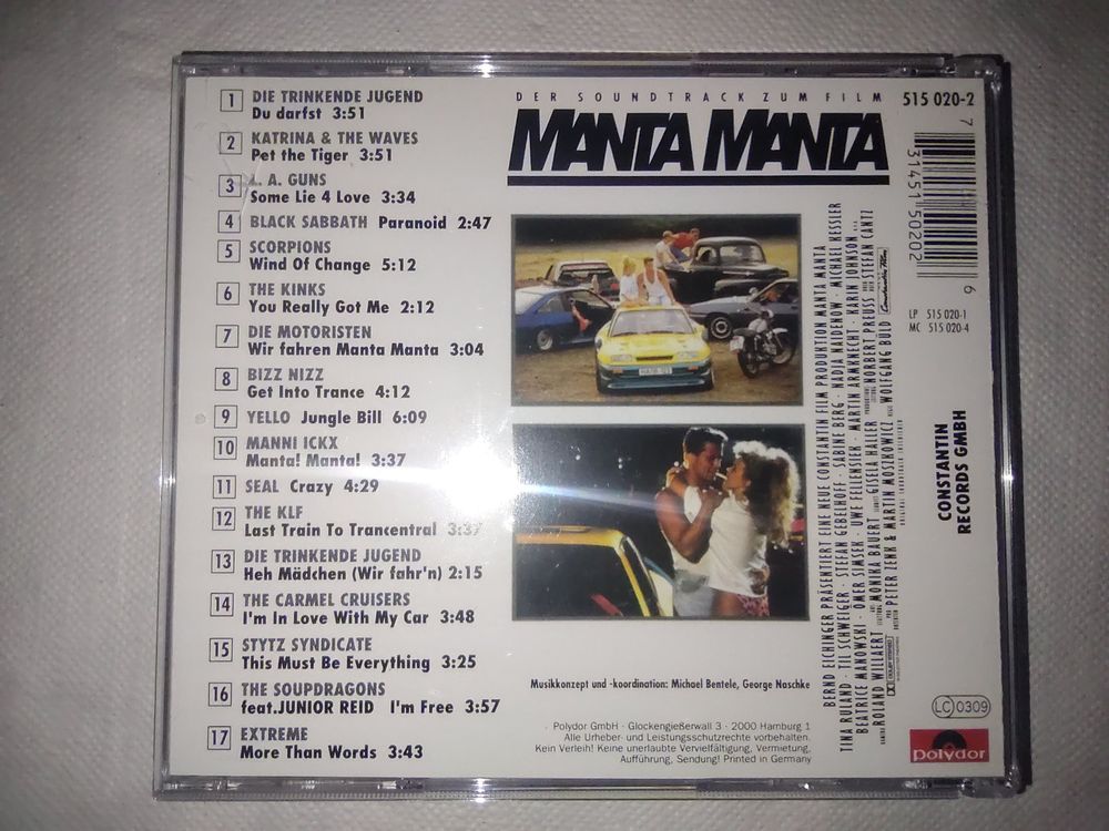 Wunderbar Manta Manta 2 Soundtrack Bildernull