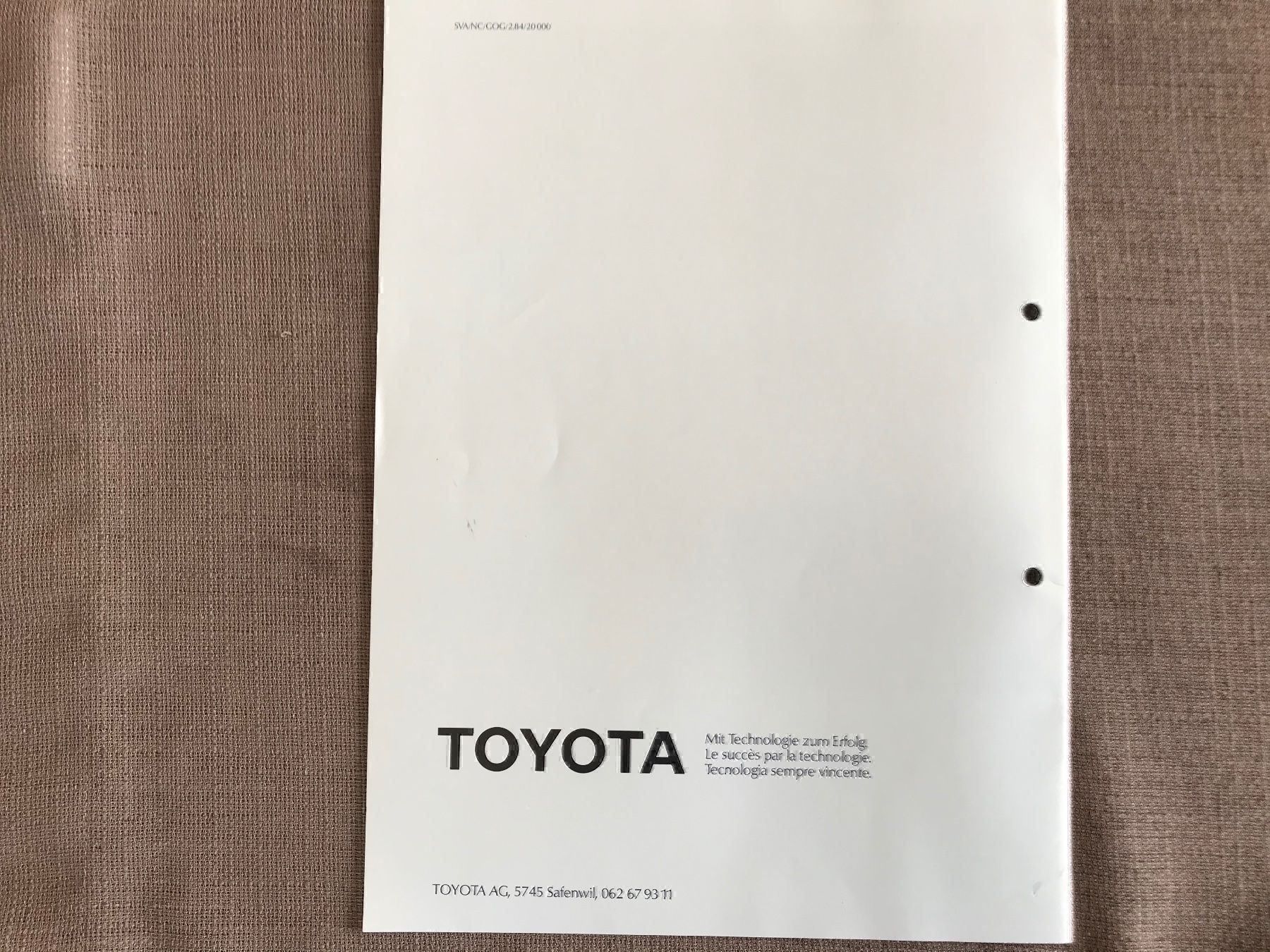 Toyota Automobili: Toyota Crown Prospekt – Usato da Balterswil venduto da Jeko1967 8
