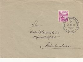 Sonderstempel S. 191 TdB Basel 1938