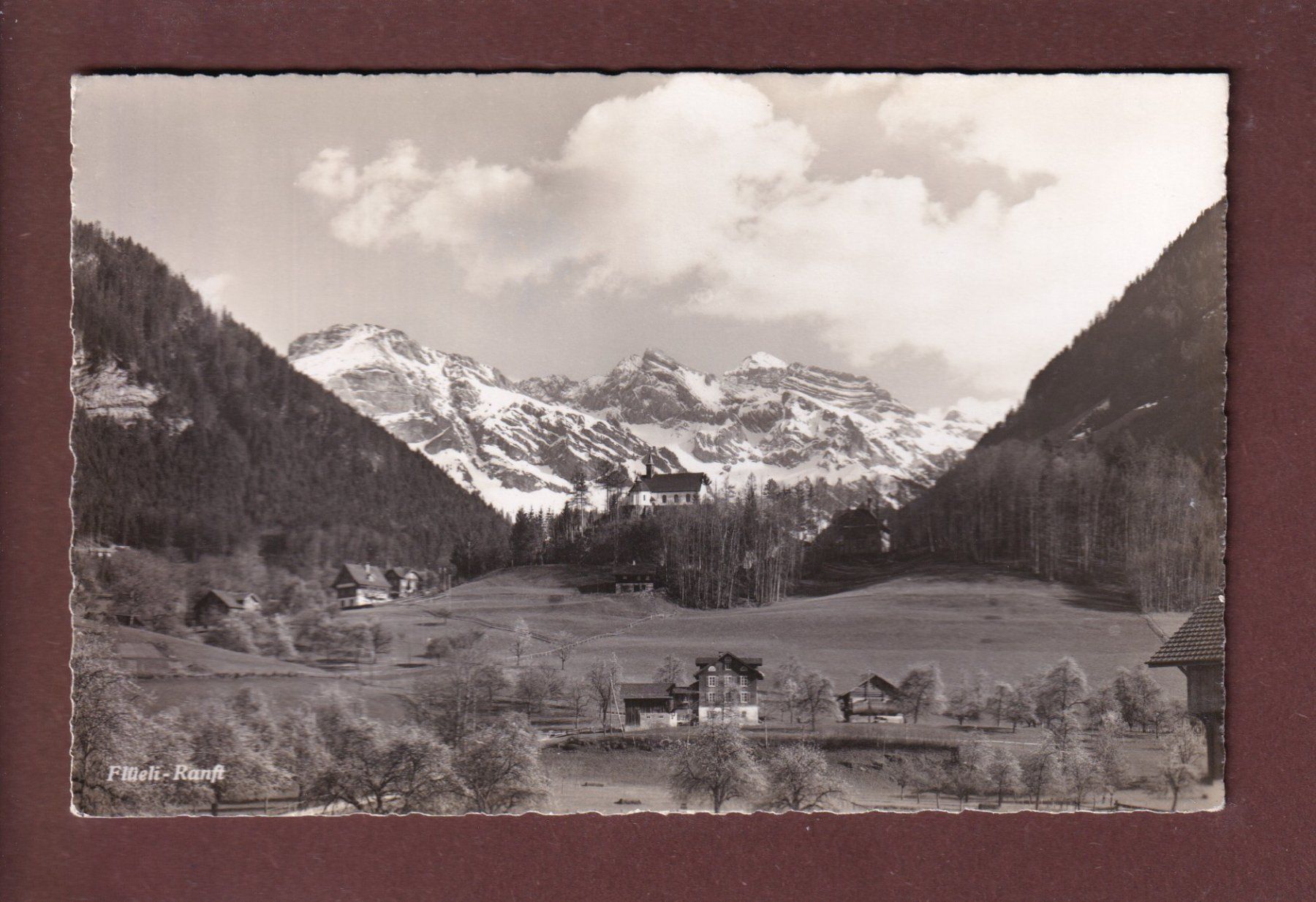 Cartoline postali: FLÜELI-RANFT – Usato da Pully venduto da nicecards