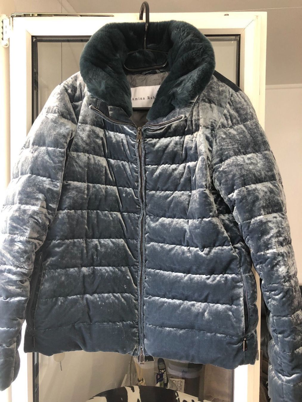 Giacche: Amina Rubinacci Designer Jacke mit Pelz – Nuovo (secondo la descrizione) da Kerns venduto da osco01 2