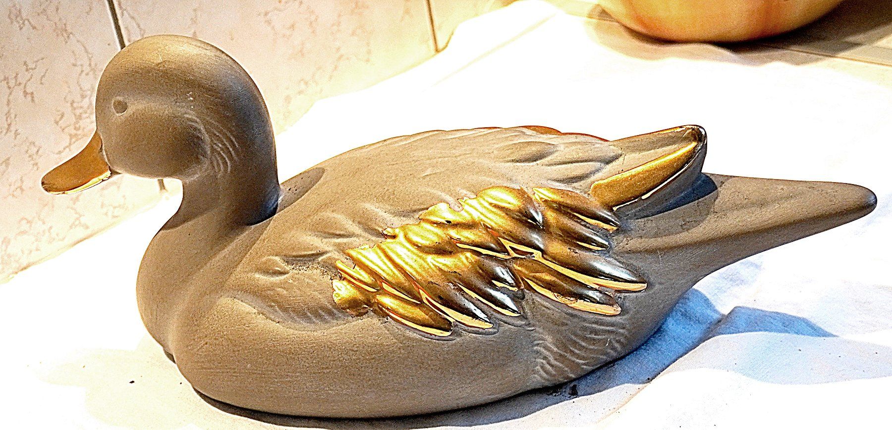 Figurines: Ente Steingut Gross – D'occasion à Baar par 2cvbaar 1