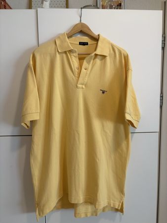 Polo Gant jaune homme taille XL