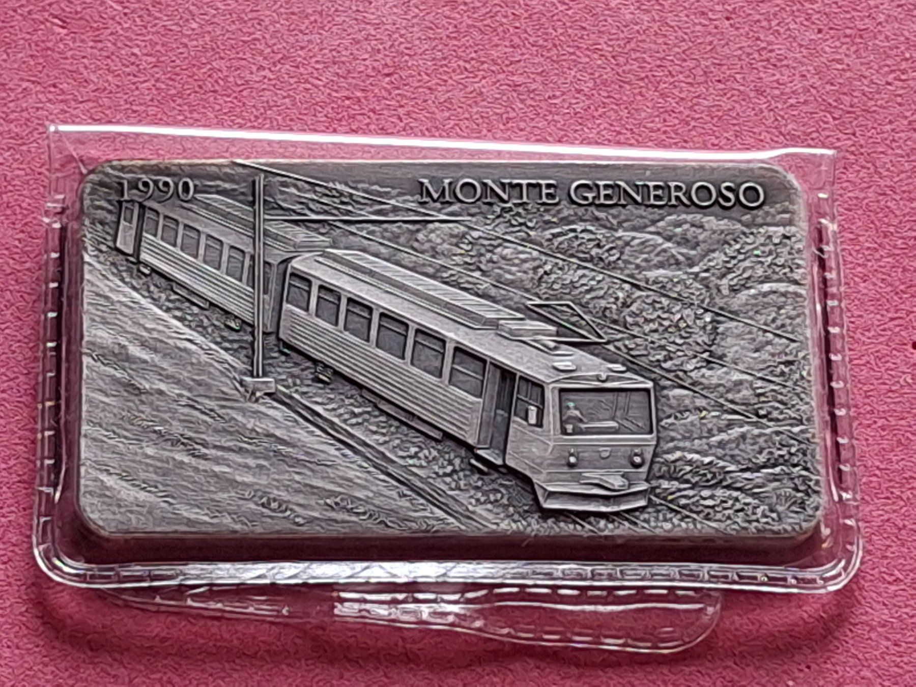 Edelmetalle: CH EISENBAHN - MONTE GENEROSO - OVP – Gebraucht aus Boniswil von dpd4coins