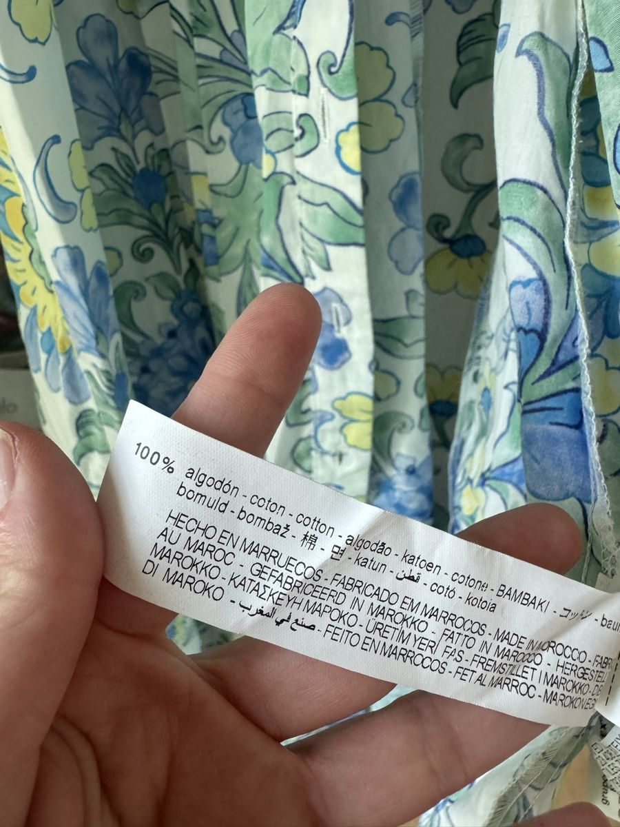 Zara Vestiti: Zara Kleid Blumenmuster Midi Grösse M Sommer  – Usato da Zürich venduto da kat_t9m9 6