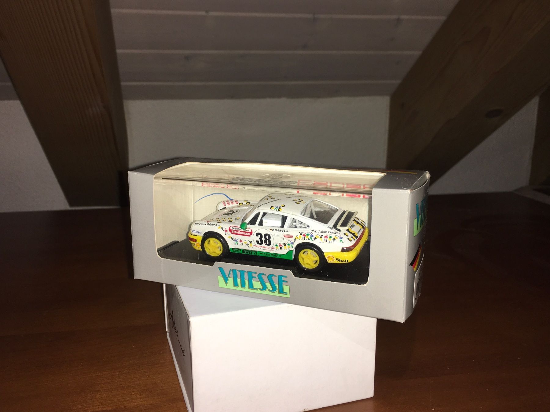 Porsche Modellini d'auto: Porsche 911 (Typ 964) Carrera Cup Germany STROTHMANN 1/43 – Nuovo (secondo la descrizione) da Wohlen AG venduto da PrivatSammlung 1