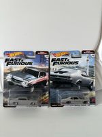 Hot Wheels Premium Fast & Furious – 2x ’70 Chevy Nova SS OVP