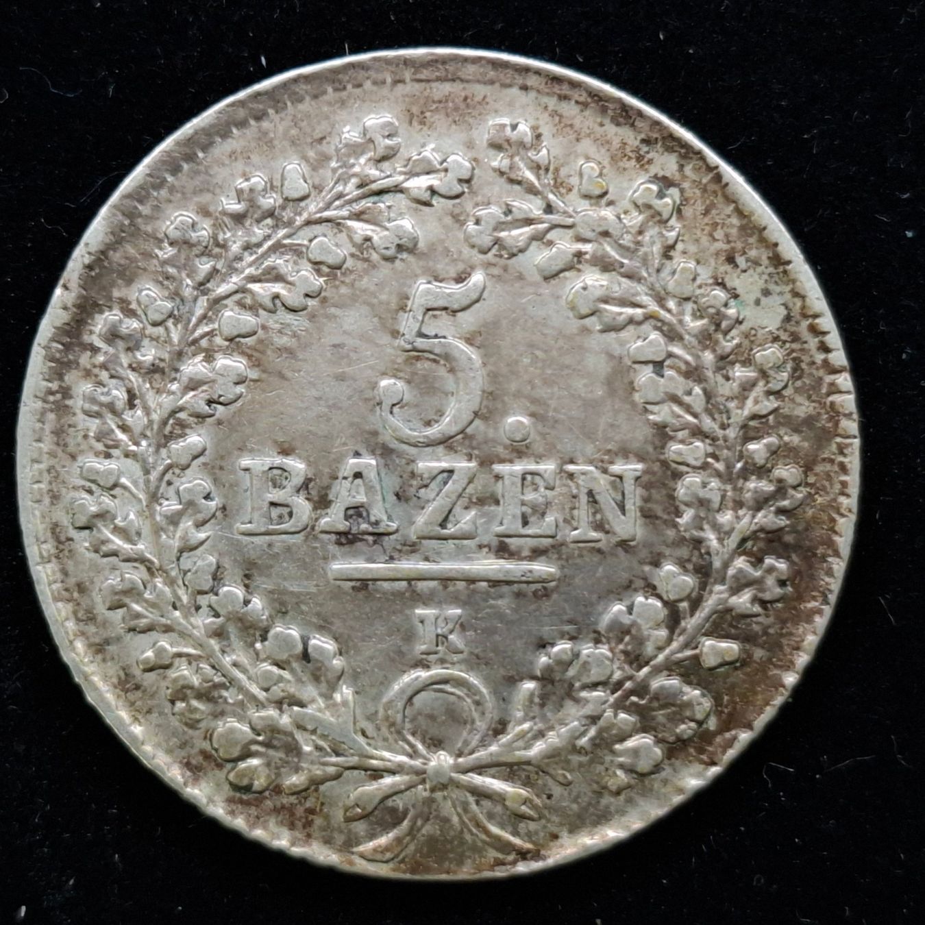 Tutti le monete: St. Gallen 1814 5 Batzen vorz. – Usato da Bern 14 venduto da rvonmay 1