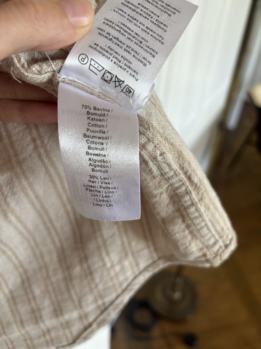 Camicie: By Garment Makers leinen Hemd Gr. L – Usato da Bern venduto da emski 2
