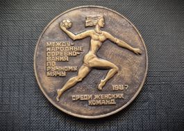 internat. Handball-Wettkampf  1987 UdSSR/Russland
