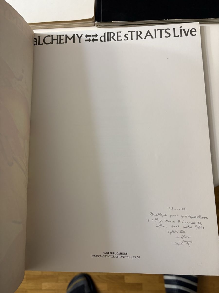 Bücher: Livre dires Straits musique  – Gebraucht aus petit lancy von FerreiraLuis
