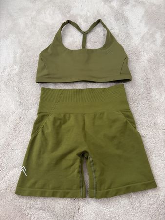 Oneractive Zweiteiliges Set Olive Green
