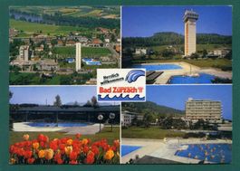 Zurzach, Thermalbad, Mehrbilderkarte 1986, gelaufen