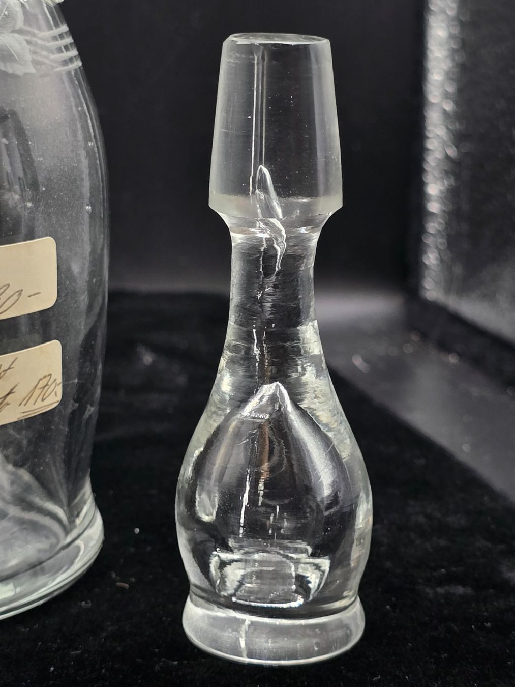 Caraffe: Antike Likörkaraffe mit 6 Gläser ca. 1890 Ja. – Usato da Rorschacherberg venduto da snOOpydOg11 7