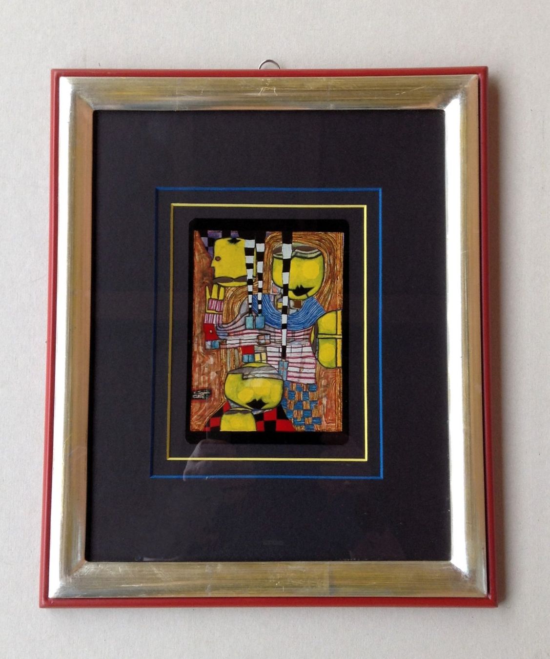 Poster & Bilder: Hundertwasser Friedensreich, Kunstdruck gerahmt – Gebraucht aus Alpnach Dorf von MZ001 1