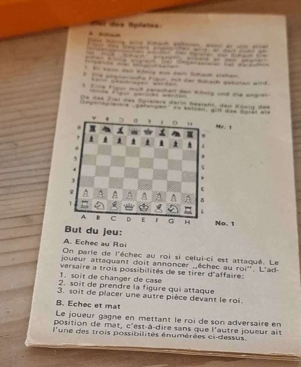 Spiele: Retro Schachspiel – Gebraucht aus Buochs von regenbogen7365 2