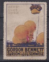 1909 Gordon Bennett Zürich, 1.-3. Oktober
