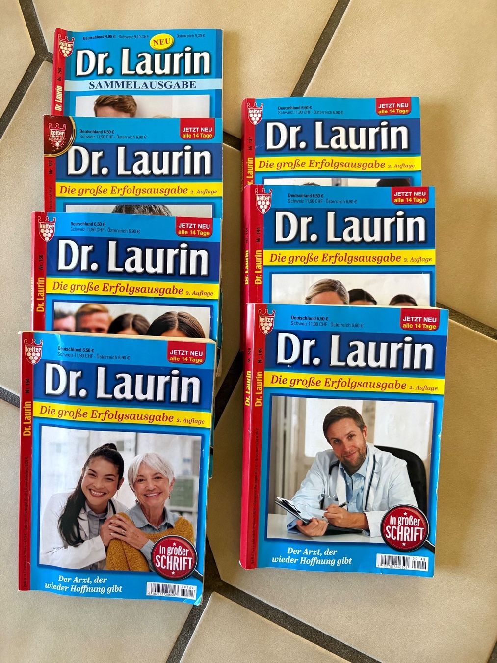 Libri: Arztromane Dr. Laurin (28 Romane) – Usato da Pfungen venduto da flyawayb747 1